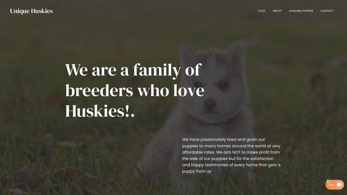 Uniquehuskies.com - Husky Puppy Scam Review