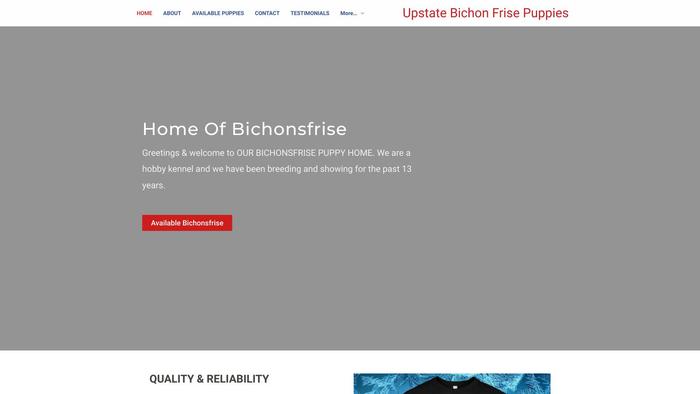 Upstatebichonsfrisehome.com - Bichon Frise Puppy Scam Review