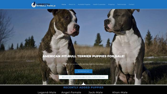 Varacitypitbullfamily.com - Pit Bull Puppy Scam Review