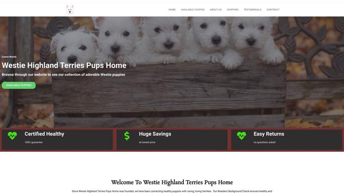 Westhighlandterrierpupshome.com - Terrier Puppy Scam Review