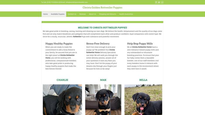 Worldclassrottweiler.com - Rottweiler Puppy Scam Review