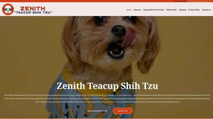 Zenithteacupshihtzu.com - Shihtzu Puppy Scam Review