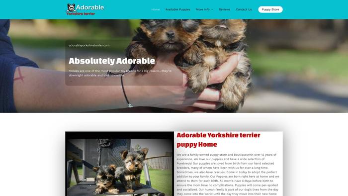 Adorableyorkshireterrier.com - Terrier Puppy Scam Review