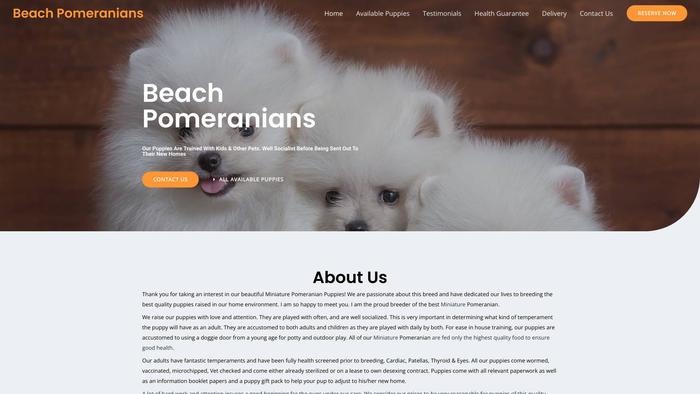 Beachpomeranians.com - Pomeranian Puppy Scam Review