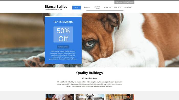 Biancabullies.com - English Bulldog Puppy Scam Review