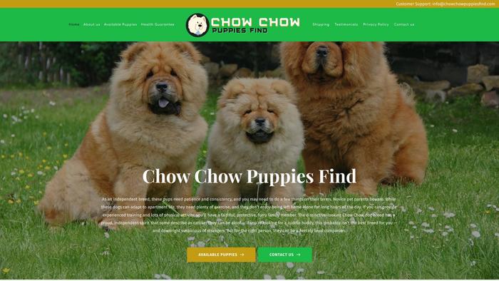 Chowchowpuppiesfind.com - Chowchow Puppy Scam Review