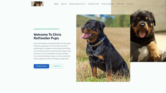 Chrisrottweilerpups.com - Rottweiler Puppy Scam Review