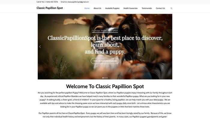 Classicpapillionspot.com - Cavalier King Charles Spaniel Puppy Scam Review