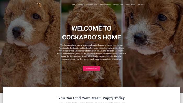 Cockapoobreedershome.com - Cockapoo Puppy Scam Review