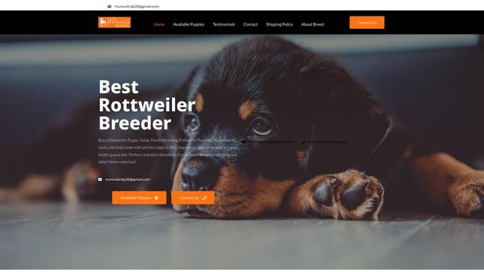 Cuterottweilerkennel.com - Rottweiler Puppy Scam Review