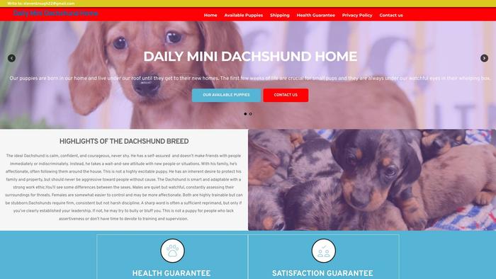 Dailyminidachshundhome.com - Dachshund Puppy Scam Review