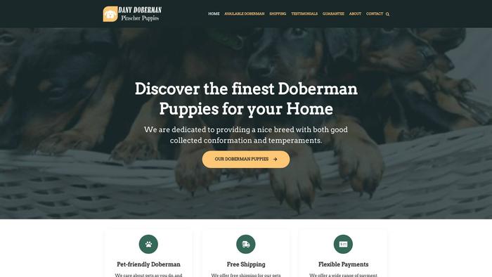 Danydobermanpinscher.com - Doberman Pinscher Puppy Scam Review