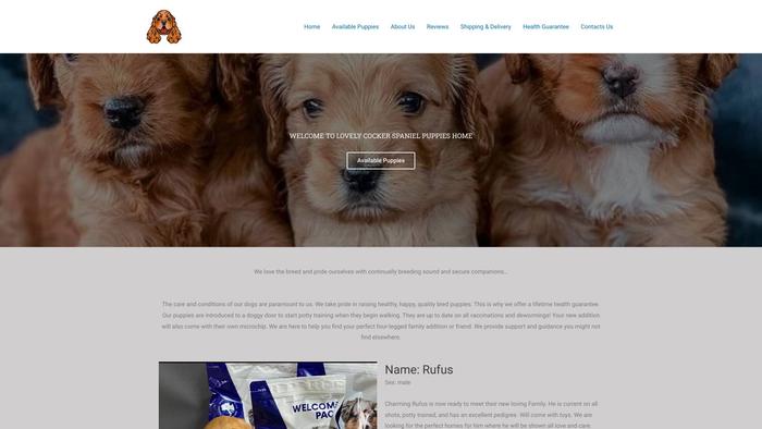 Elizcockerspanielpuppies.com - Cockerspaniel Puppy Scam Review