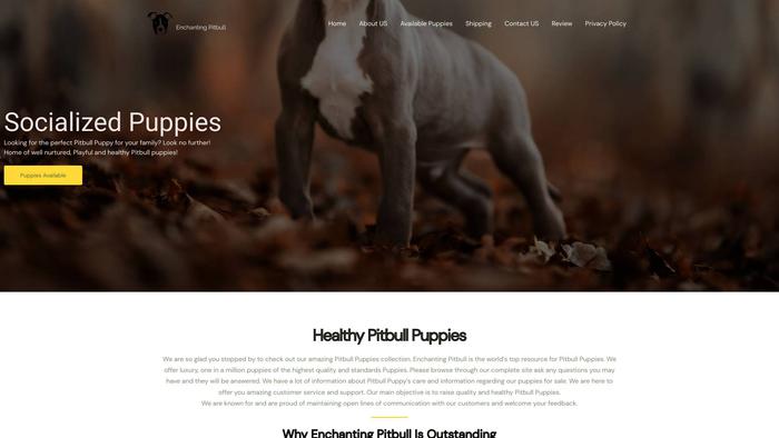 Enchantingpitbull.com - Pit Bull Puppy Scam Review