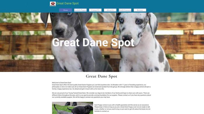 Greatdanespot.com - Great Dane Puppy Scam Review