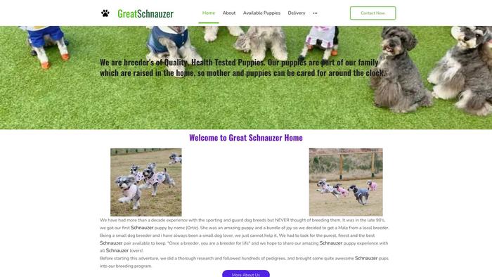 Greatschnauzerpups.store - Schnauzer Puppy Scam Review