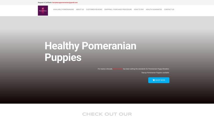 Harryteacuppomeranians.com - Pomeranian Puppy Scam Review