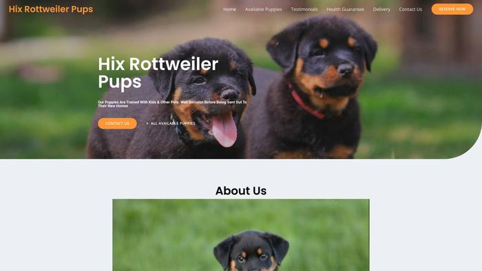 Hixrottweilerpups.com - Rottweiler Puppy Scam Review