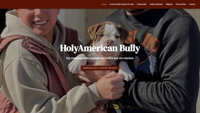 Holybullies.com - English Bulldog Puppy Scam Review