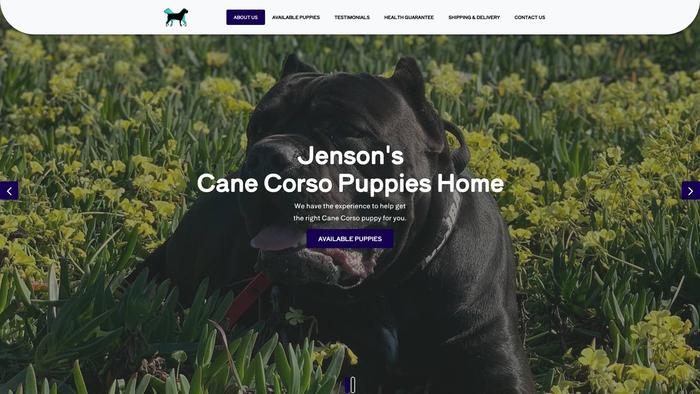 Jensencanecorsos.com - Cane Corso Puppy Scam Review