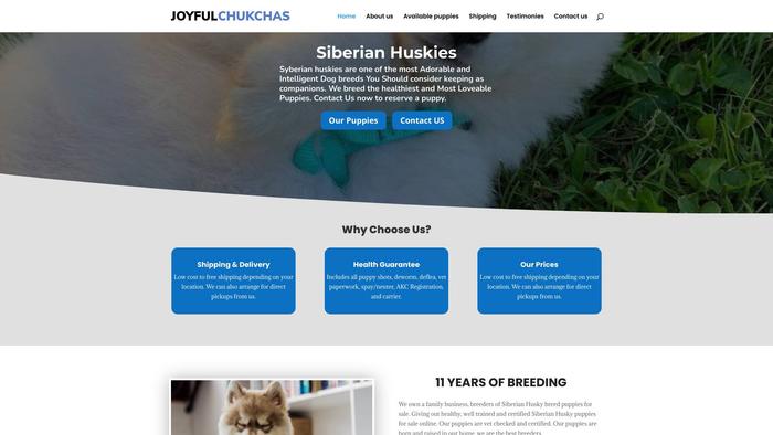 Joyfulchukchas.com - Husky Puppy Scam Review