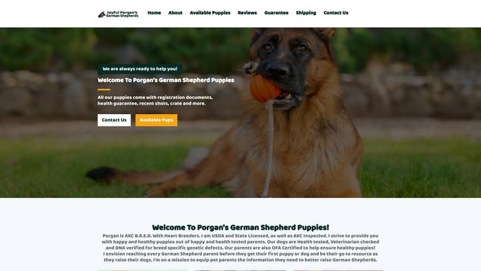 Joyfulporganshepherds.com - Germanshepherd Puppy Scam Review