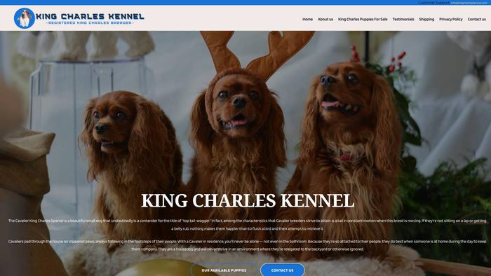 Kingcharleskennel.com - Cavalier King Charles Spaniel Puppy Scam Review