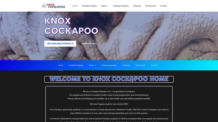 Knoxcockapoo.com - Cockapoo Puppy Scam Review