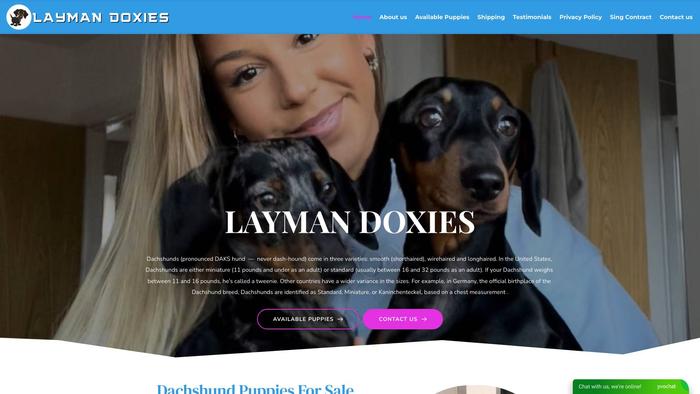 Laymandoxies.com - Dachshund Puppy Scam Review