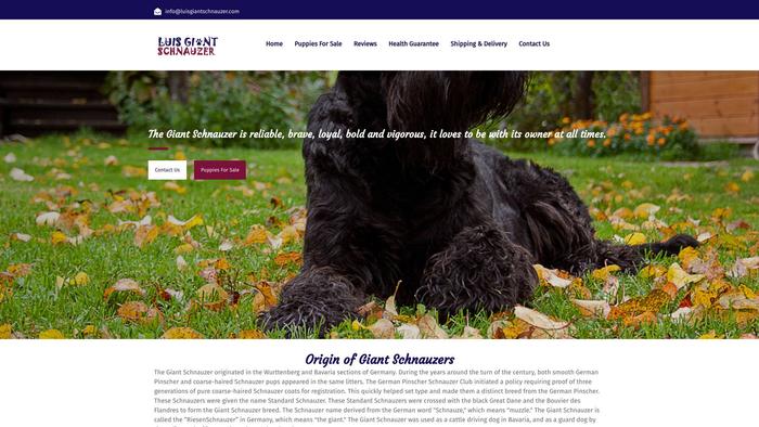 Luisgiantschnauzer.com - Schnauzer Puppy Scam Review