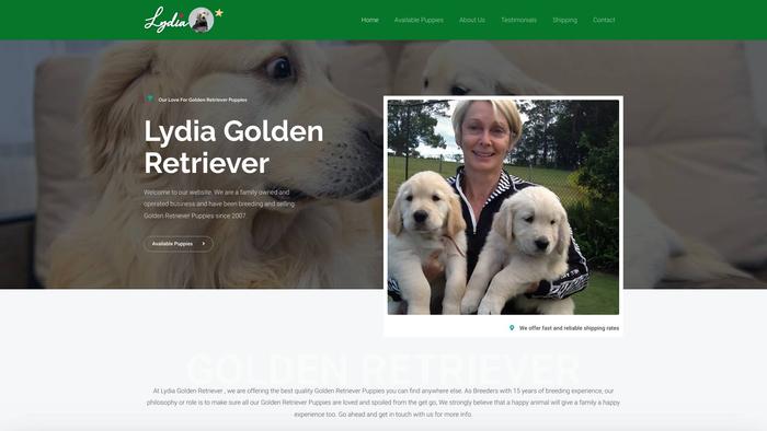 Lydiagoldenretrieverpuppies.com - Golden Retriever Puppy Scam Review