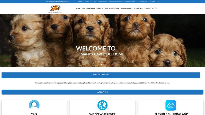 Mandycavoodlehome.com - Cavapoo Puppy Scam Review