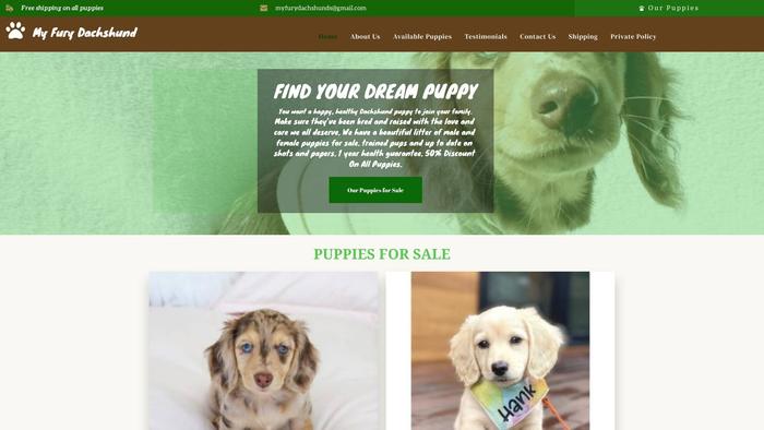 Myfurydachshund.com - Dachshund Puppy Scam Review