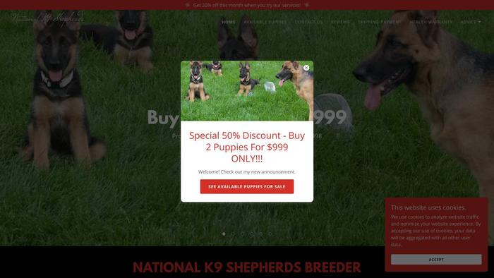 Nationalk9shepherds.com - Germanshepherd Puppy Scam Review