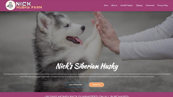 Nickhuskyfarm.com - Husky Puppy Scam Review