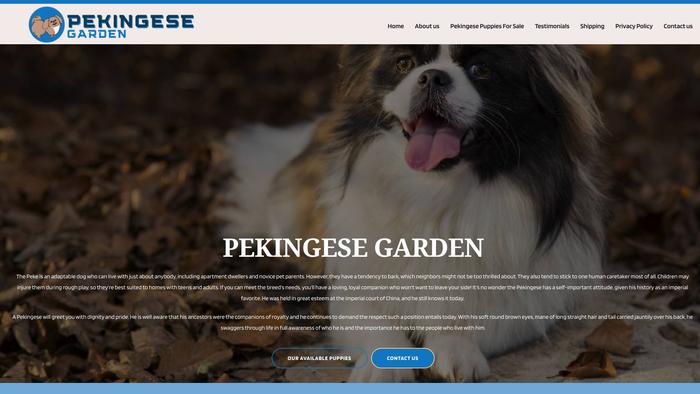 Pekingesegarden.com - Pekingese Puppy Scam Review