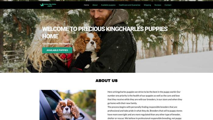 Preciouskingcharlespuppies.com - Cavalier King Charles Spaniel Puppy Scam Review