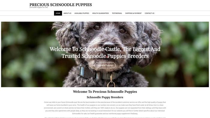 Preciousschnoodlepuppies.com - Schnauzer Puppy Scam Review