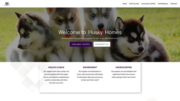 Siberianhuskyhomes.com - Husky Puppy Scam Review