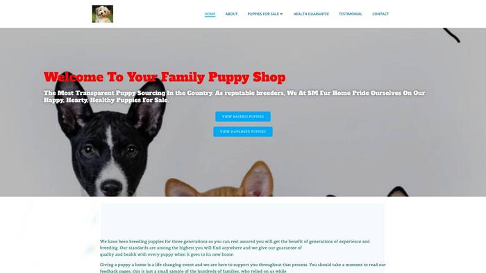 Smfurhome1.com - Basenji Puppy Scam Review