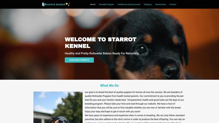 Starrotkennel.com - Rottweiler Puppy Scam Review