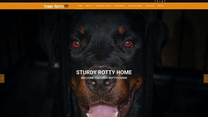 Sturdyrotshome.org - Rottweiler Puppy Scam Review