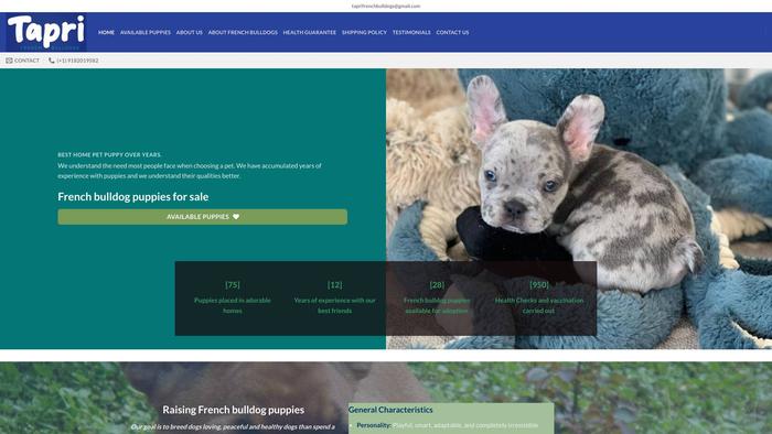 Taprifrenchbulldogs.com - French Bulldog Puppy Scam Review