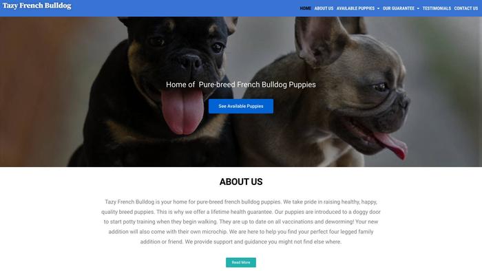 Tazyfrenchbulldog.com - French Bulldog Puppy Scam Review