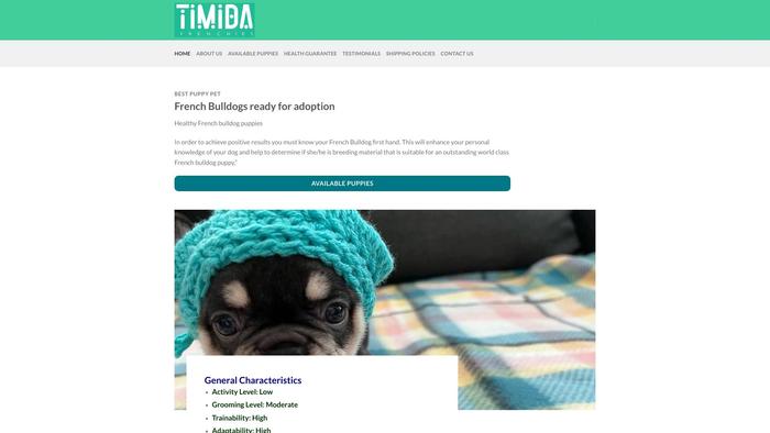 Timidafrenchies.com - French Bulldog Puppy Scam Review