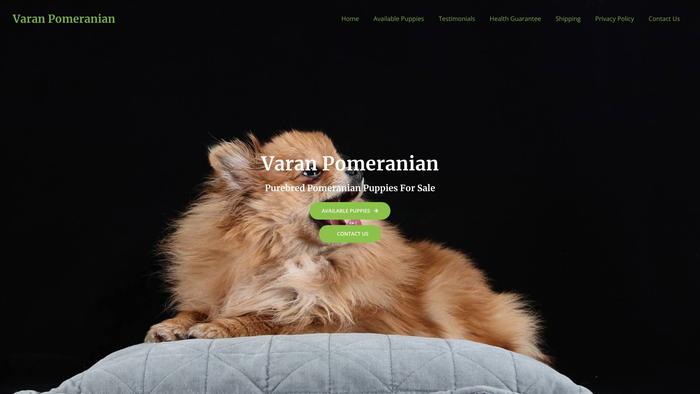 Varanpomeranian.com - Pomeranian Puppy Scam Review