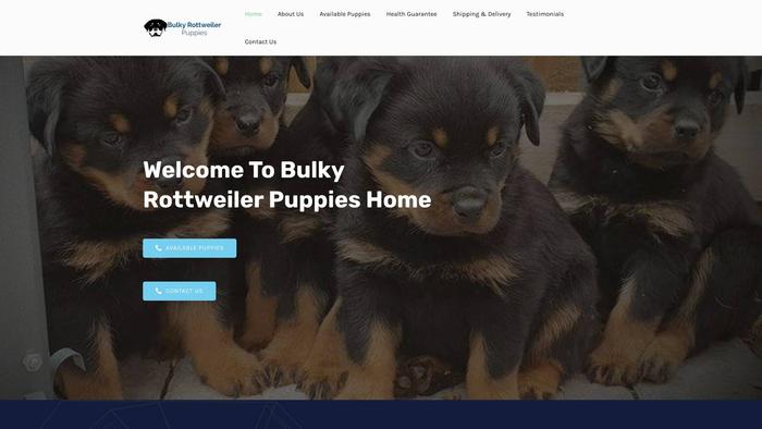 Bulkyrottweilerpups.net - Rottweiler Puppy Scam Review