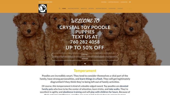 Crystaltoypoodlepuppies.com - Poodle Puppy Scam Review