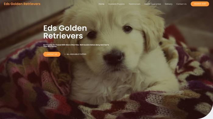 Edsgoldenretrievers.com - Golden Retriever Puppy Scam Review