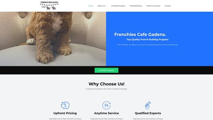 Frenchiescafegardens.com - French Bulldog Puppy Scam Review